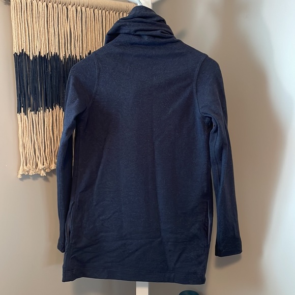 Lululemon Savasana Jacket/Wrap, Navy blue, Size 2 - Picture 2 of 12